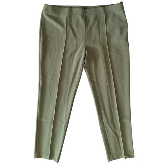 NWT Boutique Moschino Military Green Trousers – US 14 (IT 48) – Retail $628 - Picture 1 of 6